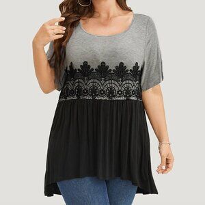 NWOT BloomChic crochet lace top - Size 22/24